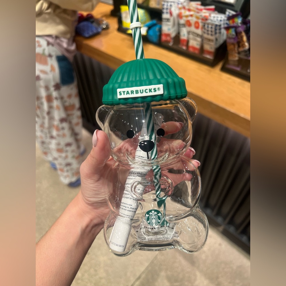 Starbucks 2025 Bear Glass
